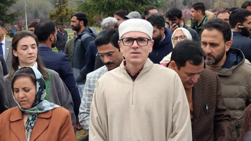 CM Omar throws open Asia’s largest Tulip Garden in Srinagar